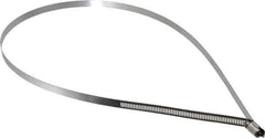 IDEAL TRIDON - SAE Size 224, 12-1/2 to 14-1/2" Diam, Stainless Steel Worm Drive Clamp - 1/2" Wide, Material Grade 201/305, Series 620 - Exact Tool & Supply