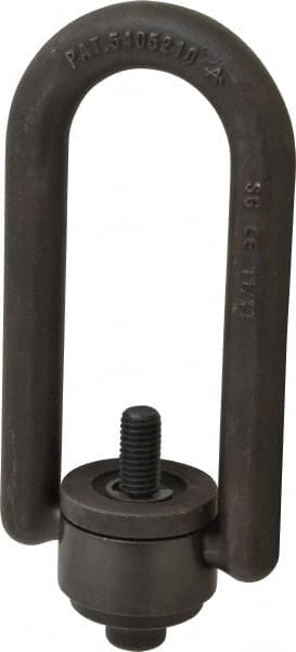 American Drill Bushing - 2,500 Lbs. Load Capacity, 3-1/2 Inch Wide x 6.87 Inch High x 4.12 Inch Opening, Extra Duty Center Pull Hoist Ring - Exact Tool & Supply