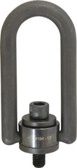 American Drill Bushing - 4,000 Lbs. Load Capacity, 3-1/2 Inch Wide x 6.87 Inch High x 4 Inch Opening, Extra Duty Center Pull Hoist Ring - Exact Tool & Supply