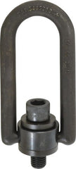 American Drill Bushing - 5,000 Lbs. Load Capacity, 3-1/2 Inch Wide x 6.87 Inch High x 3.87 Inch Opening, Extra Duty Center Pull Hoist Ring - Exact Tool & Supply