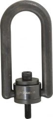 American Drill Bushing - 1,050 kgs. Load Capacity, 88.9 mm Wide x 174.6 mm High x 104.7 mm Opening, Extra Duty Center Pull Hoist Ring - Exact Tool & Supply