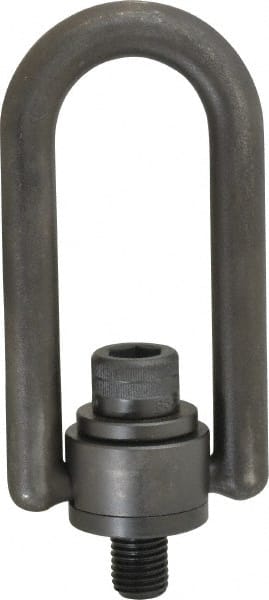 American Drill Bushing - 2,200 kgs. Load Capacity, 88.9 mm Wide x 174.6 mm High x 98.4 mm Opening, Extra Duty Center Pull Hoist Ring - Exact Tool & Supply
