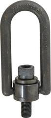 American Drill Bushing - 2,200 kgs. Load Capacity, 88.9 mm Wide x 174.6 mm High x 98.4 mm Opening, Extra Duty Center Pull Hoist Ring - Exact Tool & Supply