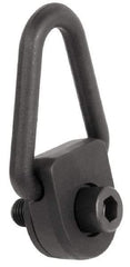American Drill Bushing - 10,000 Lbs. Load Limit, Side Pull Hoist Ring - 1-8 Inch Thread Size, 1-3/4 Inch Diameter Ring - Exact Tool & Supply