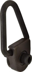 American Drill Bushing - 4,000 Lbs. Load Limit, Side Pull Hoist Ring - 5/8-11 Inch Thread Size, 1-1/2 Inch Diameter Ring - Exact Tool & Supply