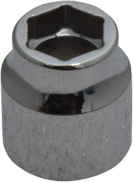 Proto - 3/8", 3/8" Drive, Standard Hand Socket - 6 Points, 3/4" OAL, Chrome Finish - Exact Tool & Supply