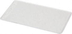 Aigner Index - 3-1/2 Long x 2 Wide, Self Adhesive Back, Label Holder - Exact Tool & Supply