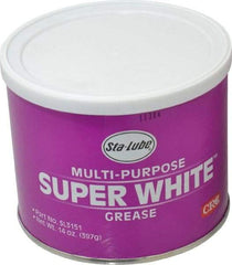 CRC - 14 oz Can Lithium General Purpose Grease - White, 300°F Max Temp, NLGIG 1-1/2, - Exact Tool & Supply