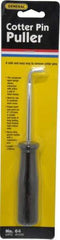 General - 7-1/2" OAL Carbon Steel Cotter Pin Puller Awl - Plastic Handle - Exact Tool & Supply