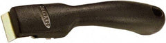 Hyde Tools - Flexible High Carbon Steel 2-Edge Scraper - 1" Blade Width, Nylon Handle - Exact Tool & Supply