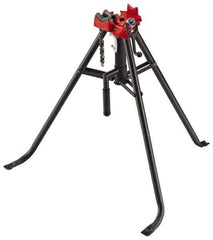 Ridgid - 1/8" to 2-1/2" Pipe Capacity, Portable Tristand Chain Vise - Exact Tool & Supply