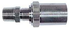 Dixon Valve & Coupling - 1/4 NPTF, Reusable Hose Male Fitting - 1/2" Hose ID x 1" Hose OD - Exact Tool & Supply