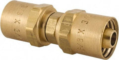 Dixon Valve & Coupling - Reusable Hose Hose Splicer - 3/8" Hose ID x 3/4" Hose OD - Exact Tool & Supply