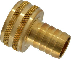 Cerro - 3/4 NH Garden Hose Fitting - Brass, Standard Shank Female Swivel Connector - Exact Tool & Supply
