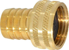 Cerro - 3/4 NH Garden Hose Fitting - Brass, Standard Shank Female Swivel Connector - Exact Tool & Supply