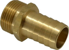 Dixon Valve & Coupling - 1 NH Garden Hose Fitting - Brass, Standard Shank Male Connector - Exact Tool & Supply