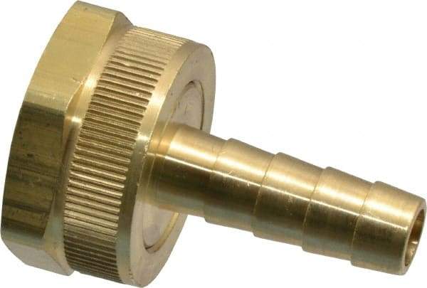 Dixon Valve & Coupling - 3/4 NH Garden Hose Fitting - Brass, Standard Shank Female Swivel Connector - Exact Tool & Supply