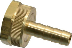 Dixon Valve & Coupling - 3/4 NH Garden Hose Fitting - Brass, Standard Shank Female Swivel Connector - Exact Tool & Supply