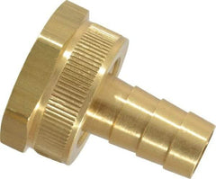 Dixon Valve & Coupling - 3/4 NH Garden Hose Fitting - Brass, Short Shank Female Swivel Connector - Exact Tool & Supply
