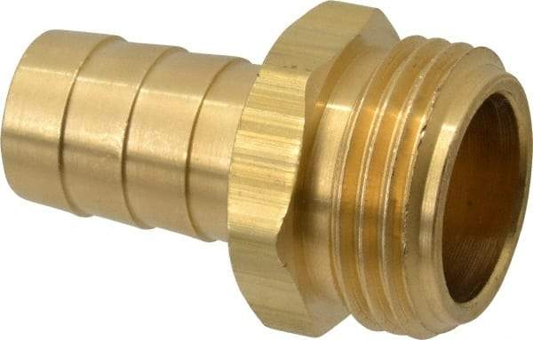 Dixon Valve & Coupling - 3/4 NH Garden Hose Fitting - Brass, Short Shank Male/Female Set Connector - Exact Tool & Supply