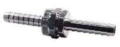 Dixon Valve & Coupling - 1 NH Garden Hose Fitting - Brass, Long Shank Male/Female Set Connector - Exact Tool & Supply