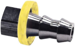 Dixon Valve & Coupling - 3/8" ID 1/2 UN Barbed Push On Female Connector - 5/16" OD, Brass - Exact Tool & Supply