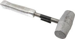 American Hammer - 7 Lb Head 2" Face Lead Alloy Nonmarring Lead Hammer - 13-1/2" OAL, Aluminum Handle - Exact Tool & Supply