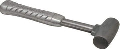 American Hammer - 1-1/2 Lb Head 1" Face Zinc Aluminum Alloy Nonmarring Hammer - 11-1/2" OAL, Aluminum Handle - Exact Tool & Supply