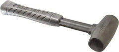 American Hammer - 3 Lb Head 1-1/2" Face Zinc Aluminum Alloy Nonmarring Hammer - 11-1/2" OAL, Aluminum Handle - Exact Tool & Supply
