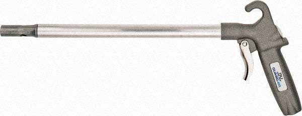 Guardair - 120 Max psi Safety Extension Tube Pistol Grip Blow Gun - 1/4 NPT, 12" Tube Length - Exact Tool & Supply