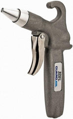 Guardair - 150 Max psi Solid Conical Pistol Grip Blow Gun - 1/4 NPT, Aluminum - Exact Tool & Supply