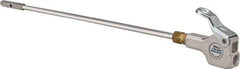 Guardair - 120 Max psi Safety Extension Tube Thumb Lever Blow Gun - 1/4 NPT, 36" Tube Length, Aluminum - Exact Tool & Supply