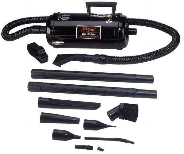 MetroVac - Canister Vacuum Cleaner - 4 hp, Accessories Included - Exact Tool & Supply