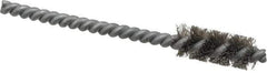 Schaefer Brush - 1/4 Inch Inside Diameter, 7/16 Inch Actual Brush Diameter, Carbon Steel, Power Fitting and Cleaning Brush - 3/16 Shank Diameter, 3-5/8 Inch Long, Twisted Wire Stem, 3/8 Inch Refrigeration Outside Diameter - Exact Tool & Supply