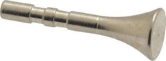 Norgren - 1/8 NPT, Nickel Plated Brass Push-to-Connect Tube Stem Plug - 260 Max psi, Plug-In Connection - Exact Tool & Supply