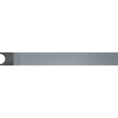 Micro 100 - Radius-Cutting Tool Bits; Tip Material: Brazed Solid Carbide ; Tool Bit Style: CRT ; Convex or Concave Bit: Concave ; Radius (Inch): 3/16 ; Shank Square Size (Inch): 1/2 ; Overall Length (Inch): 3-1/2 - Exact Tool & Supply