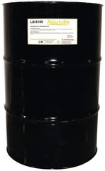 Accu-Lube - Accu-Lube LB-6100, 55 Gal Drum Cutting & Sawing Fluid - Natural Ingredients, For Cutting, Drilling, Grinding, Milling, Punching, Stamping, Tapping - Exact Tool & Supply