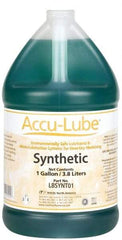 Accu-Lube - Accu-Lube, 1 Gal Bottle Cutting & Sawing Fluid - Synthetic, For Machining - Exact Tool & Supply