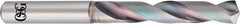 OSG - 11.7mm 140° Solid Carbide Jobber Drill - EgiAs Finish, Right Hand Cut, Spiral Flute, Straight Shank, 118mm OAL - Exact Tool & Supply