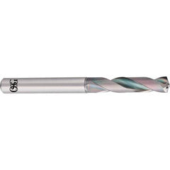 OSG - 8.6mm 140° Spiral Flute Solid Carbide Screw Machine Drill Bit - Exact Tool & Supply