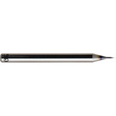 OSG - 0.08mm, 120° Point, Solid Carbide Micro Drill Bit - Exact Tool & Supply