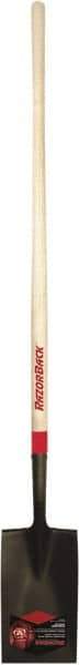 Razor-Back - Shovels, Spades, Diggers & Hoes   Type: Spade    Blade Type: Square - Exact Tool & Supply