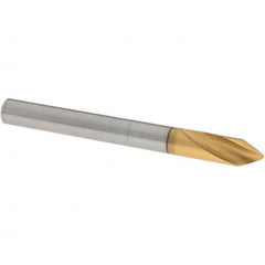OSG - 8mm Body Diam, 60°, 81mm OAL, High Speed Steel Spotting Drill - Exact Tool & Supply