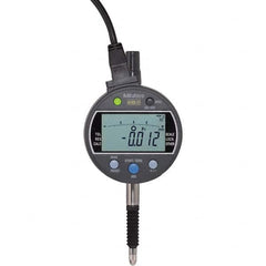 Mitutoyo - Electronic Drop Indicators Minimum Measurement (mm): 0 Maximum Measurement (mm): 12.70 - Exact Tool & Supply
