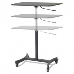 Victor - Office Cubicle Workstations & Worksurfaces Type: Sit N Stand Width (Inch): 30-3/4 - Exact Tool & Supply