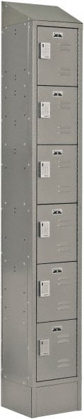 LockUp - 6 Door, 6 Tier, Electronic Access Lockers - Exact Tool & Supply