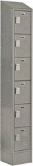LockUp - 6 Door, 6 Tier, Electronic Access Lockers - Exact Tool & Supply