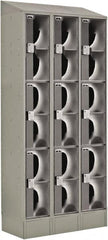LockUp - 9 Door, 3 Tier, Electronic Access Lockers - Exact Tool & Supply