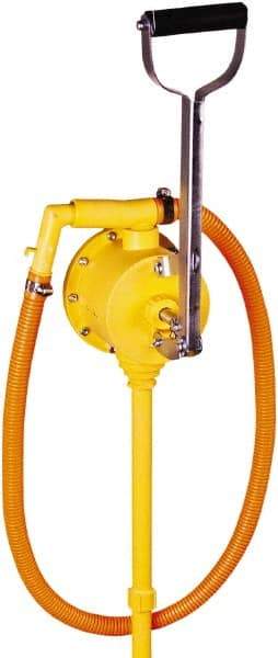 lumax - Corrosive Lubrication 0.10 Gal/Turn Flow Polypropylene Lever Hand Pump - For 15 to 55 Gal Container - Exact Tool & Supply