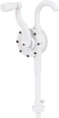 lumax - DEF Lubrication 0.08 Gal/Turn Flow Polyphenylene Sulfide Rotary Hand Pump - For 15 to 55 Gal Container - Exact Tool & Supply